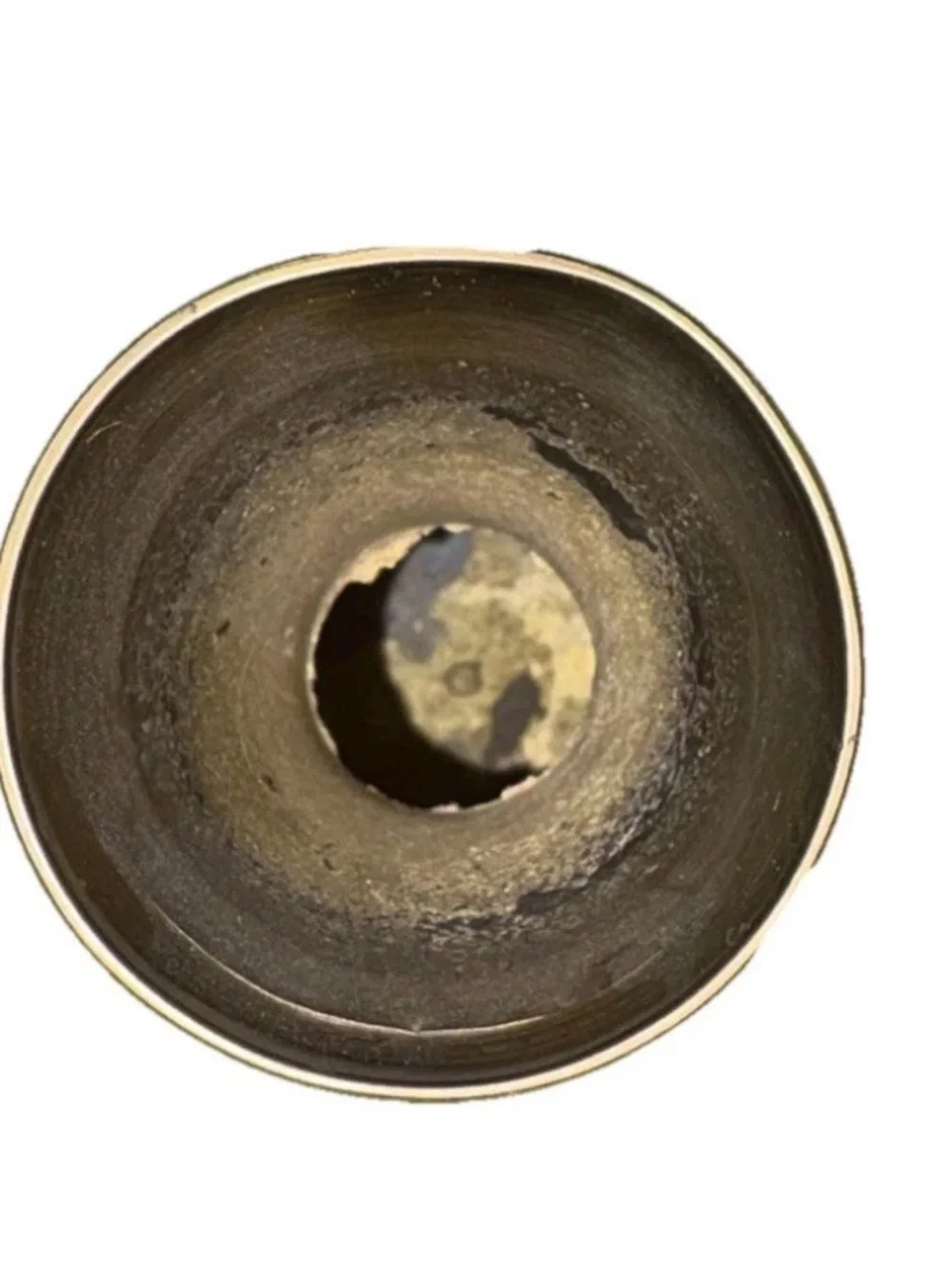 India Vintage Etched Vase ornate vintage